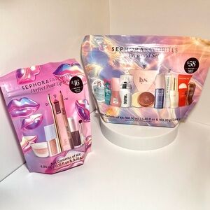 ✨ Sephora Favorites Perfect Pout + Prep & Set Kits Bundle $306 Value Sets